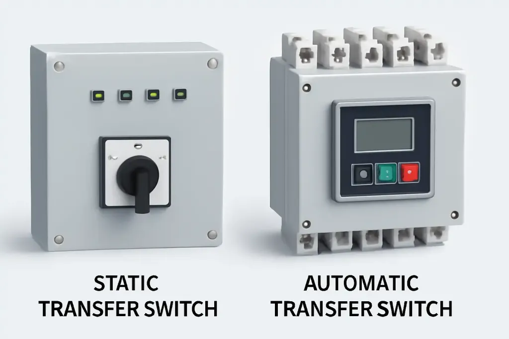 Automatic Transfer Switch vs Static Transfer Switch