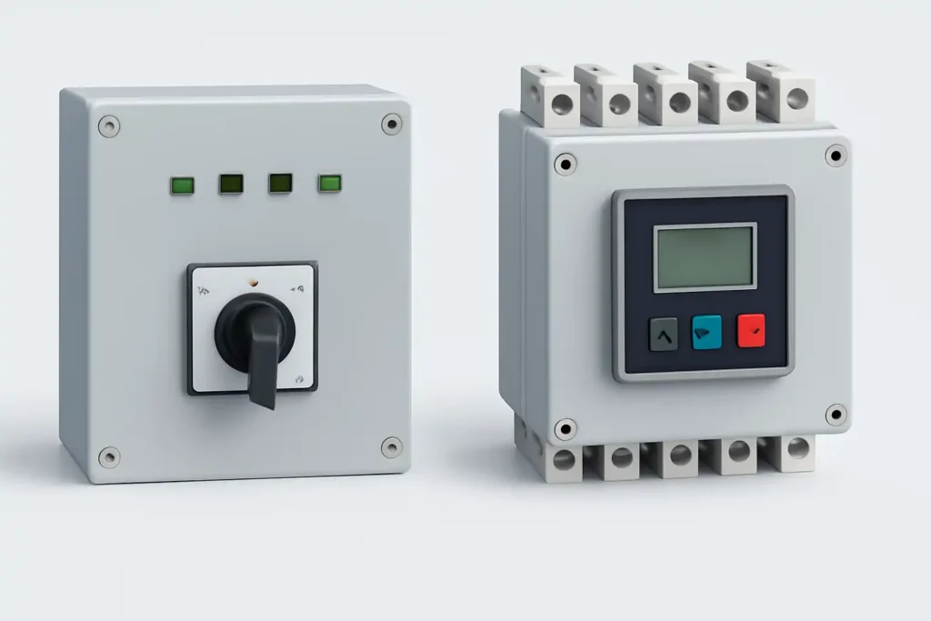 Automatic Transfer Switch vs Static Transfer Switch