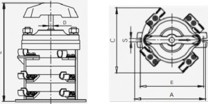 HZ10D-0 /E119 series Electric welding Machinery switch