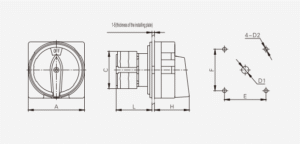 LW26GS key-lock Type switch
