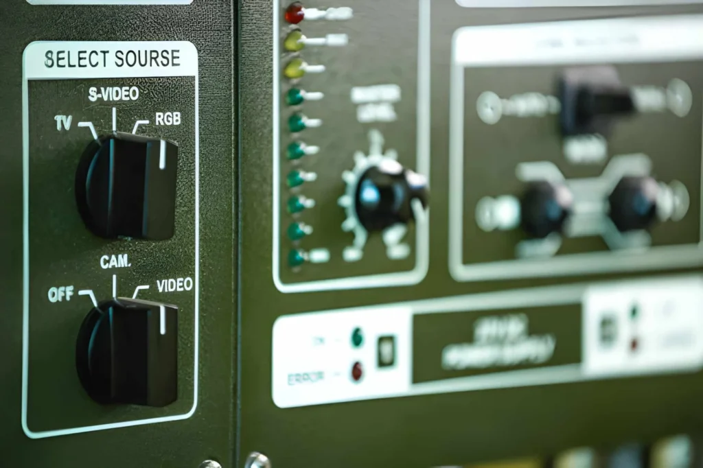 Ammeter rotary switch choices