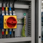 three phase isolator switch control panel wiring